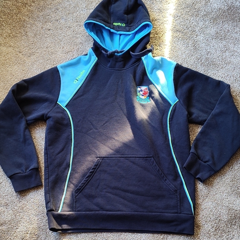 O'Neills Black and Blue Hoodie